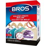Bros kuličky proti šatním molům s vůní levandule 20 ks 2478 – Zboží Dáma