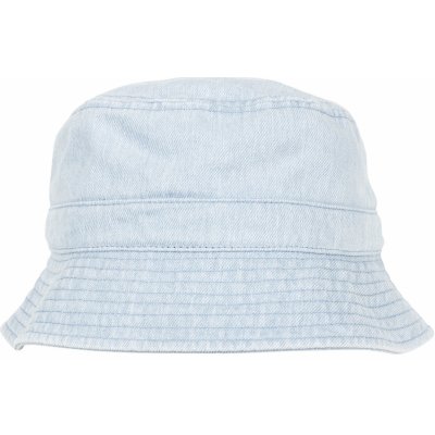 Džínový rybářský klobouk Světlá džínová univerzal – Zboží Mobilmania