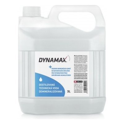 DYNAMAX Destilovaná voda 3 l – Zbozi.Blesk.cz