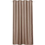 Zatemňovací závěs s řasící páskou Blackout Shine hnědý 175 x 135 cm – Hledejceny.cz