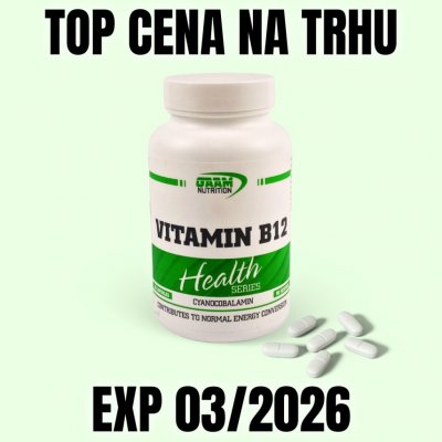 GAAM Vitamin B12 90 kapslí – Hledejceny.cz