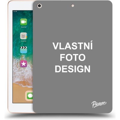 Picasee silikonový černý obal pro Apple iPad 9.7" 2018 6. gen Vlastní design/motiv – Zboží Mobilmania