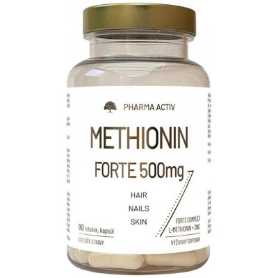Pharma Activ Methionin Forte 500 mg 90 kapslí – Hledejceny.cz
