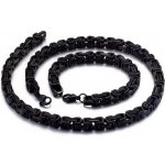Impress Jewelry sada z chirurgické oceli Be Hard Černý řetízek a náramek 190717134116-SET-ABLC – Hledejceny.cz
