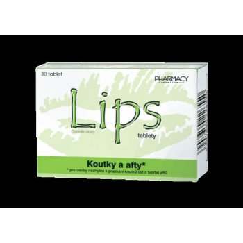 Pharmacy Laboratories S.C. Lips koutky a afty 30 tablet 1 tablet