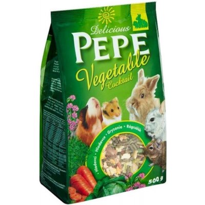 Pepe Delicious Vegetable Coctail zeleninový koktejl hlodavec 0,5 kg – Zboží Mobilmania