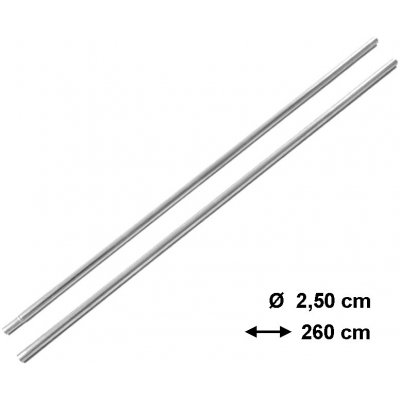 Náhradní tyč na trampolínu Ø 2,5 cm - délka 260 cm AGA – Zbozi.Blesk.cz