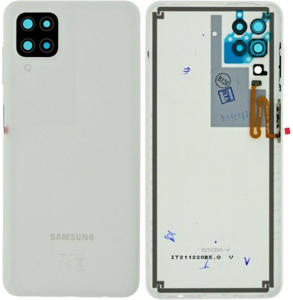 Kryt Samsung Galaxy A12 A125F zadní bílý