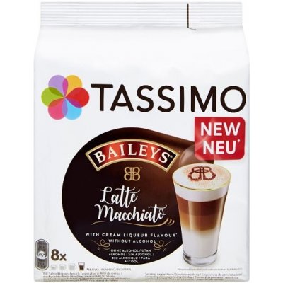 Tassimo Baileys Latte Macchiato se smetanovo likérovou příchutí 264 g