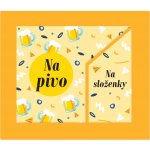 Albi Pokladnička v rámečku Duo Na děti a na víno 16 x 5,5 x 4 cm – Sleviste.cz