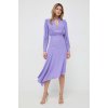 Dámské šaty Elisabetta Franchi fialová mini ABT5341E2