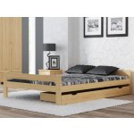 AMI Nábytek masiv VitBed Fumi borovice s roštem + s matrací Kassandra – Zboží Mobilmania