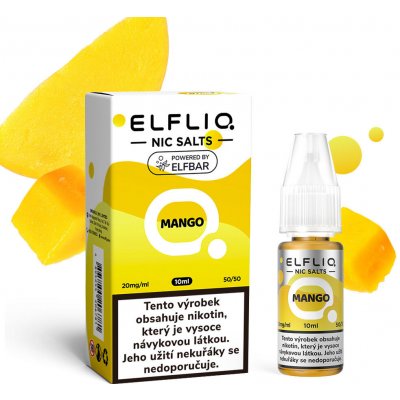 ELF LIQ Mango 10 ml 20 mg – Zboží Dáma ELF LIQ Mango 10 ml 20 mg – Zboží Dáma