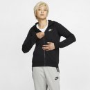 Nike Sportswear W NSW ESSNTL hoodie FZ FLC černá