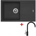 Sinks G4430 Set LINEA 780 Granblack + VITALIA Granblack – Zboží Dáma