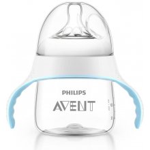 Philips Avent láhev a hrníček 2v1 Natural transparentní 150 ml