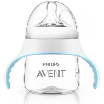 Philips Avent láhev a hrníček 2v1 Natural transparentní 150 ml