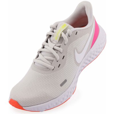 Nike Wmns Revolution 5 Platinum Tint/White Pink Blast bílá – Zboží Mobilmania