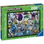 RAVENSBURGER Challenge: Minecraft 1000 dílků – Hledejceny.cz