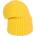 Szaleo zimní čepice beanie žlutá – Hledejceny.cz