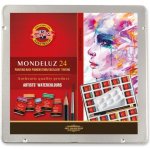 Koh-i-noor Mondeluz souprava akvarelových uměleckých barev 24ks – Zboží Dáma