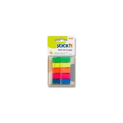 Samolepicí proužky Hopax Stick’n Pop-Up Flags 45 x 12 mm, 5 x 40 ks – Hledejceny.cz