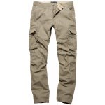 Kalhoty Vintage Industries Reef olivově zelené – Sleviste.cz