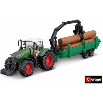 Bburago Farm Traktor Fendt 1050 Vario + Tree Forwarder 1:50