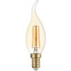 Optonica LED Filament Tip Candle žárovka C35T E14 Golden Glass Stmívatelná 4W Teplá bílá