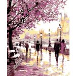 Gaira Malování podle čísel Procházka Paříží – Zboží Dáma