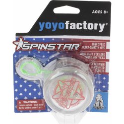 Yoyofactory yoyo Spinstar LED svítící Červená
