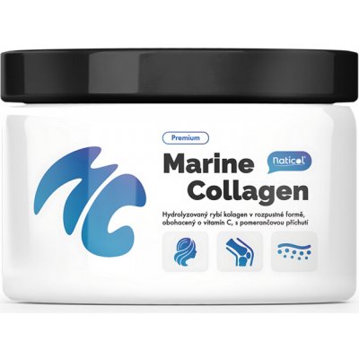 Citronek Mořský kolagen Naticol prášek pomerančová příchuť 180 g – Hledejceny.cz
