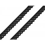 Bavlněná krajka šíře 12 mm paličkovaná - 5m Barva: černá – Zboží Mobilmania