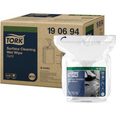 Tork Prémium Utěrky vlhčené náhradní balení 58 ks – Hledejceny.cz
