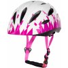 Cyklistická helma Force Ant bílo-růžová 2019
