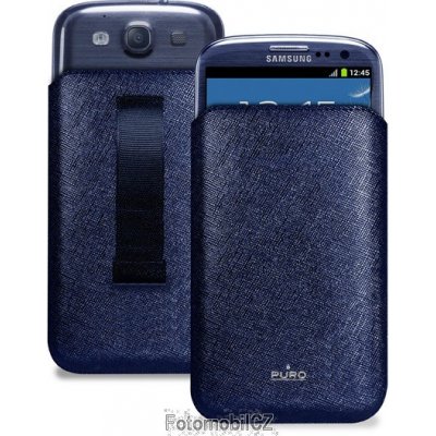 Pouzdro PURO Slim Essential Samsung Galaxy S III i9300 modré – Hledejceny.cz