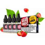 Aramax 4Pack Max Strawberry 4 x 10 ml 6 mg – Zboží Mobilmania