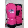 Dětské rukavice Echt C063 Dívčí teplé zimní palcové rukavice růžové