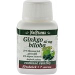 MedPharma Ginkgo biloba 30 mg guarana 37 tablet – Zbozi.Blesk.cz