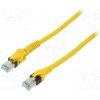 síťový kabel Harting 09488547745100 Patch, S/FTP, 6a, licna, Cu, PUR, 10m, žlutý