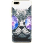 Pouzdro iSaprio - Galaxy Cat - Huawei Y5 2018 – Sleviste.cz