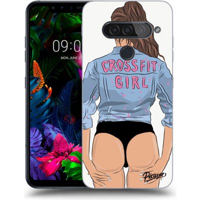 Pouzdro Picasee silikonové LG G8s ThinQ - Crossfit girl - nickynellow čiré – Zboží Mobilmania