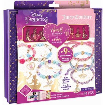 Make it Real Náramky Disney Princess X Juicy Couture Hearts of Fashion