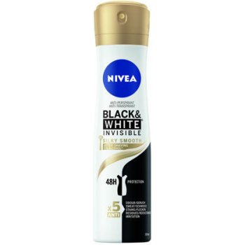 Nivea Black & White Invisible Silky Smooth deospray 150 ml