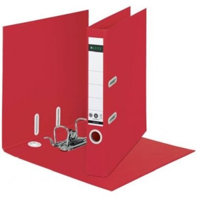 Leitz Pořadač pákový A4 Recycle 180 stupňů, 5 cm, červený – Zboží Živě