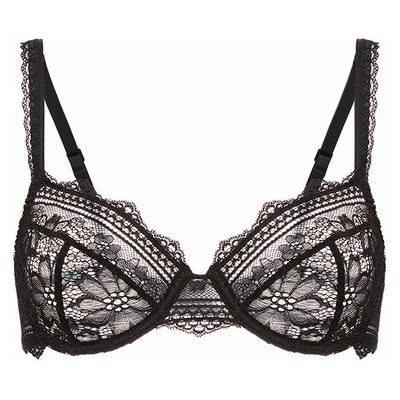 Simone Perele podprsenka UNDERWIRED FULL CUP 1A1310 Black