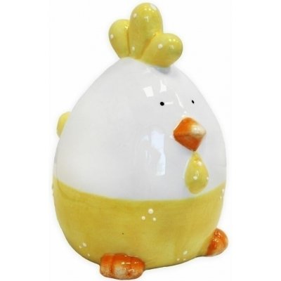Kuře keramika 7,8cm žlutá – Hledejceny.cz