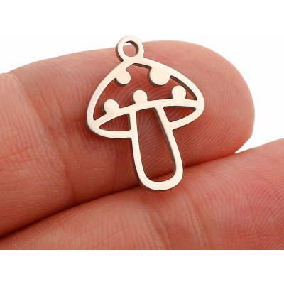 Přívěsek muchomůrka chirurgická ocel TC 371-1 – Zboží Mobilmania