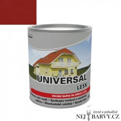 Dulux Univerzal lesk 2,5 l Červeň višňová