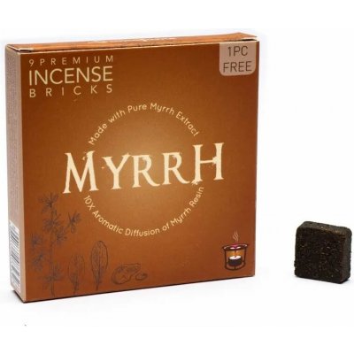 Aromafume Vonné cihličky Spiritual awareness Myrrh Myrha 9 ks – Zboží Dáma